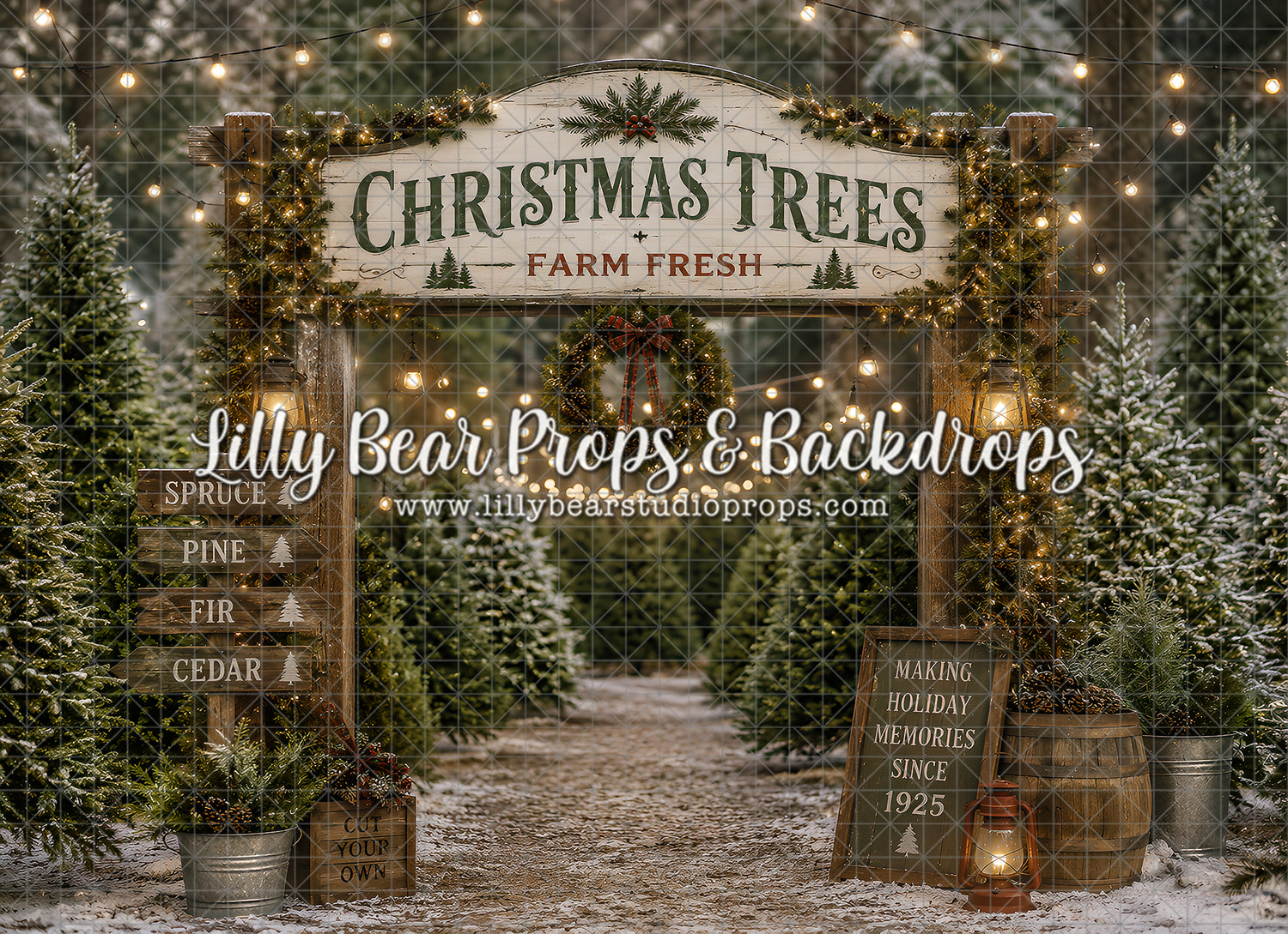 Tree Market Entrance