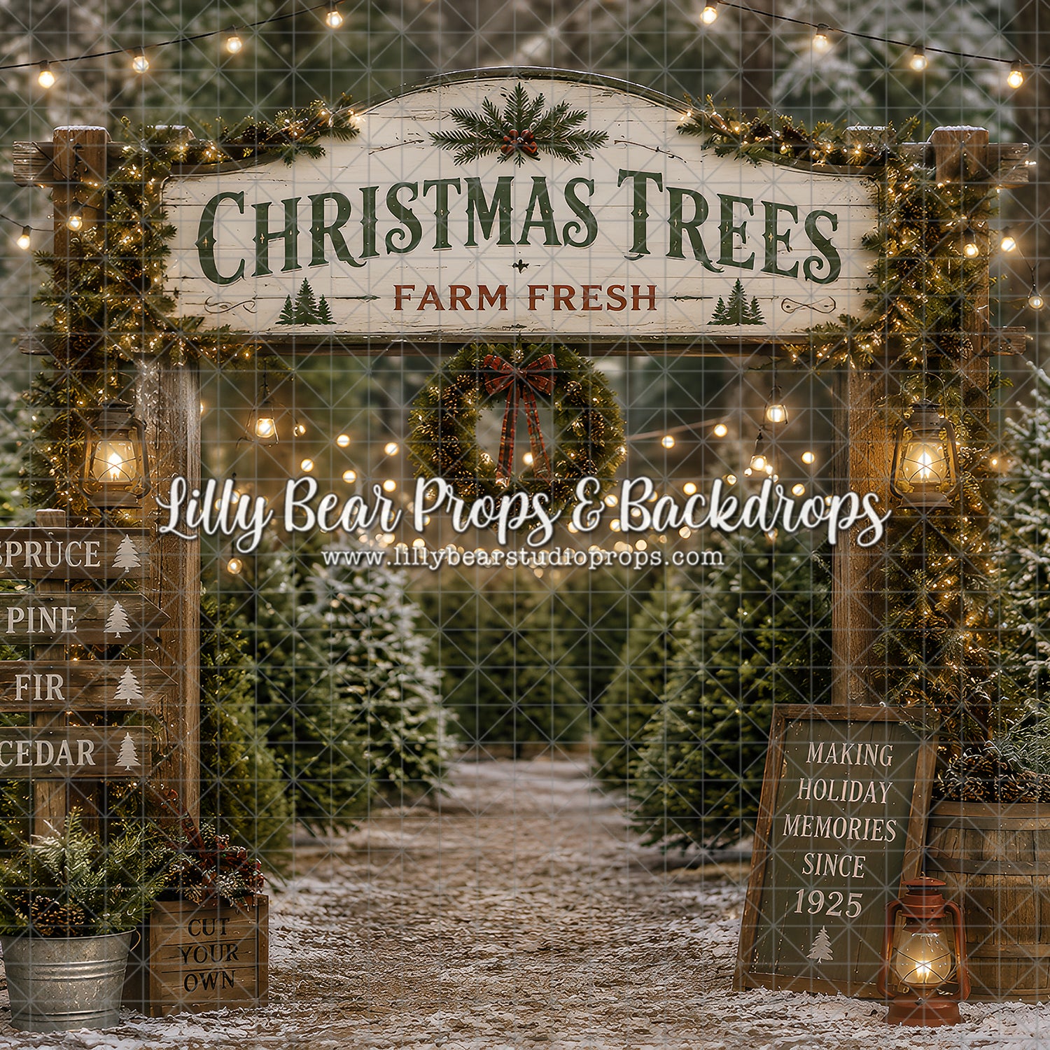 Tree Market Entrance
