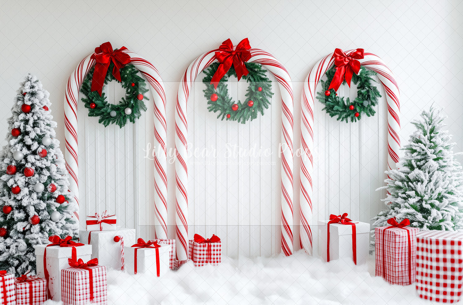 Triple Candy Cane Arches
