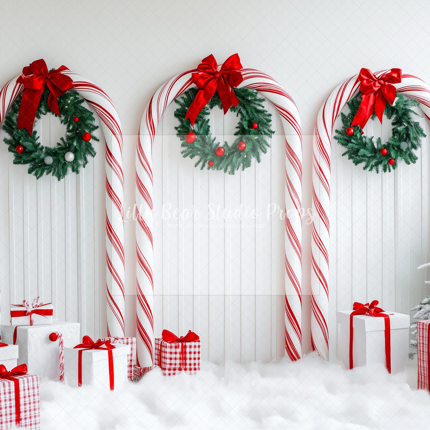Triple Candy Cane Arches
