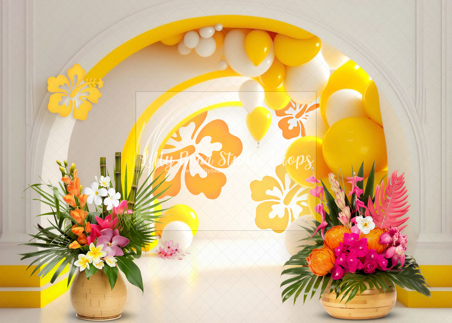 Tropical Balloon Archway