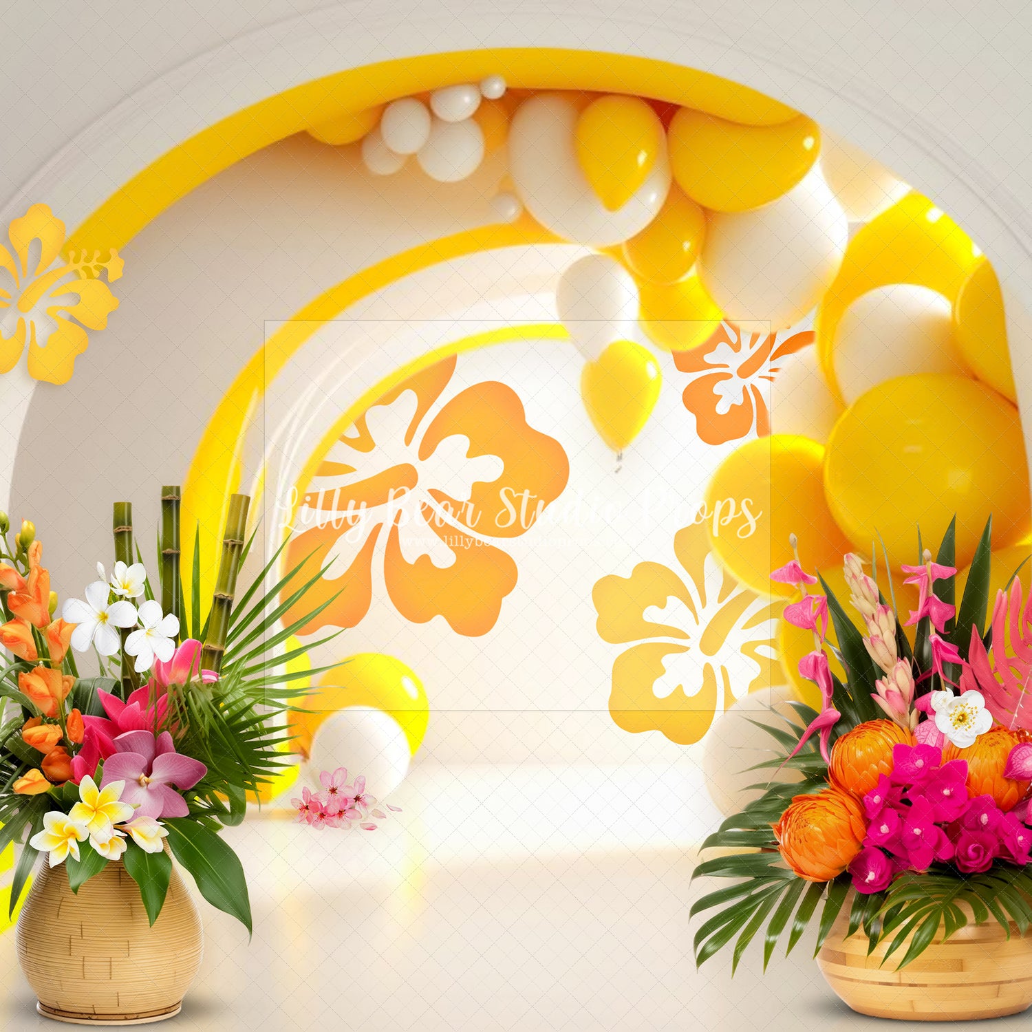 Tropical Balloon Archway