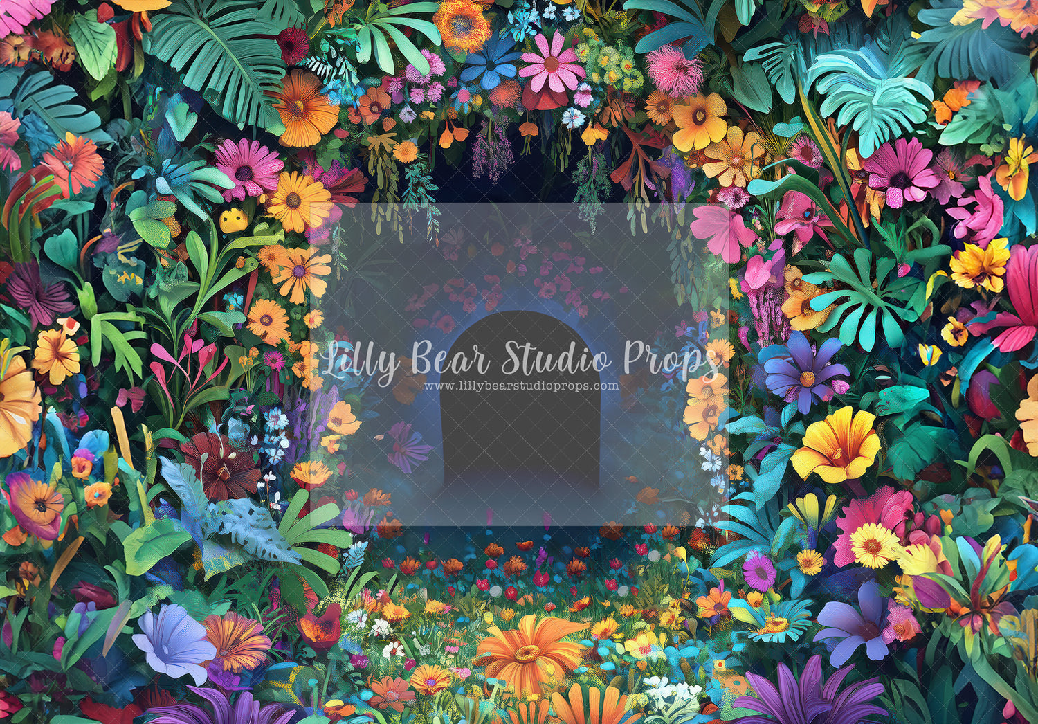 Tropical Floral Archway