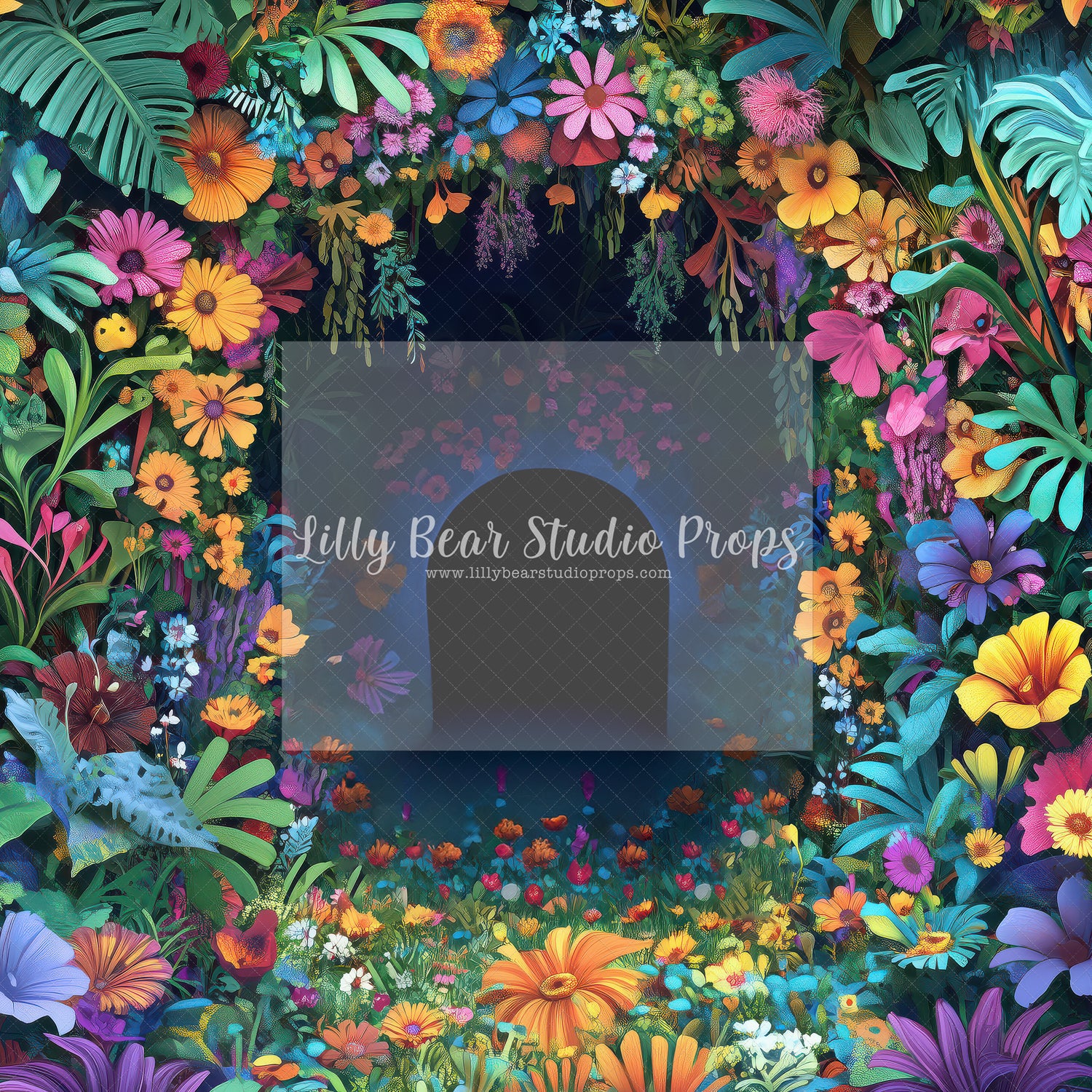 Tropical Floral Archway