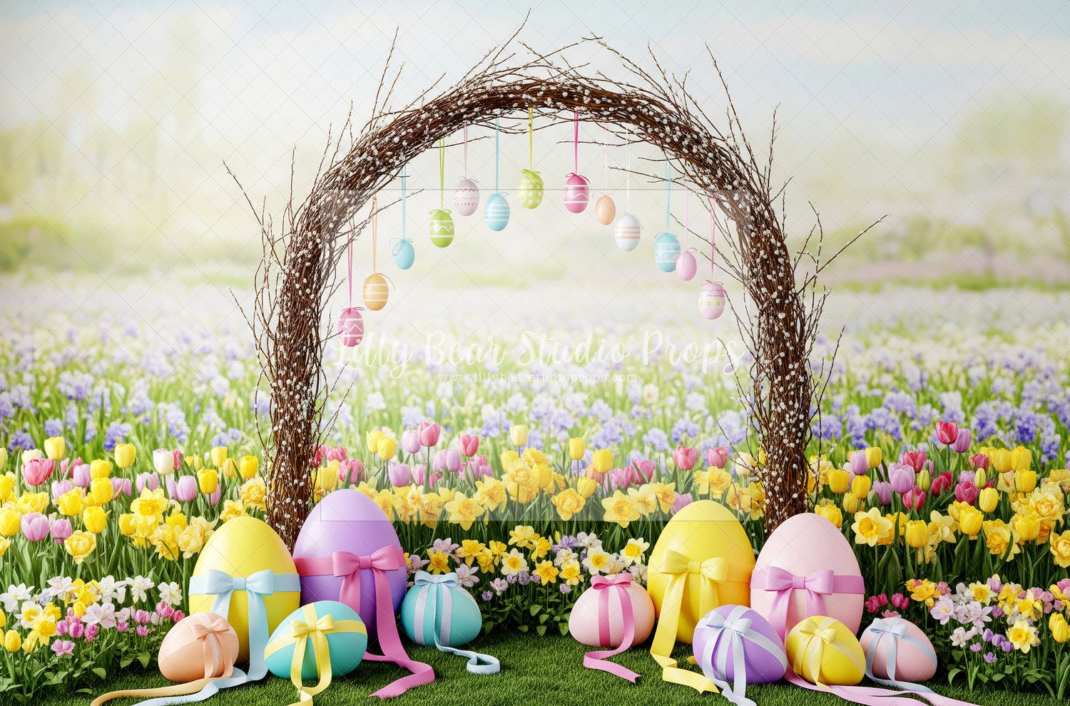 Tulip Field Nest Arch