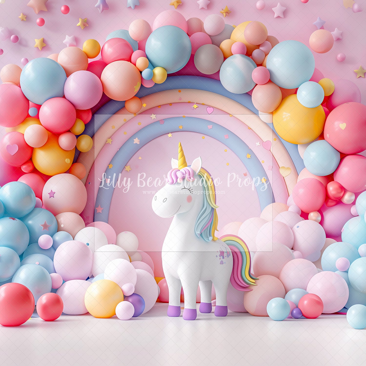 Unicorn Balloon Arch