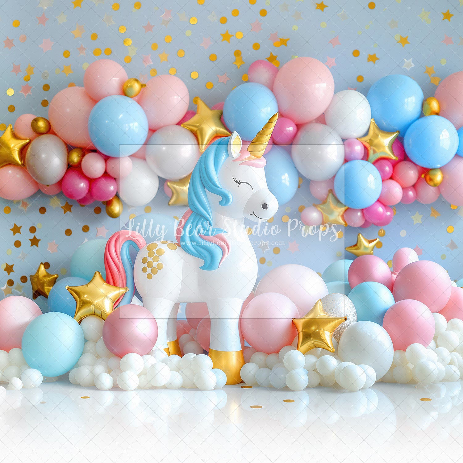 Unicorn Balloon Garland