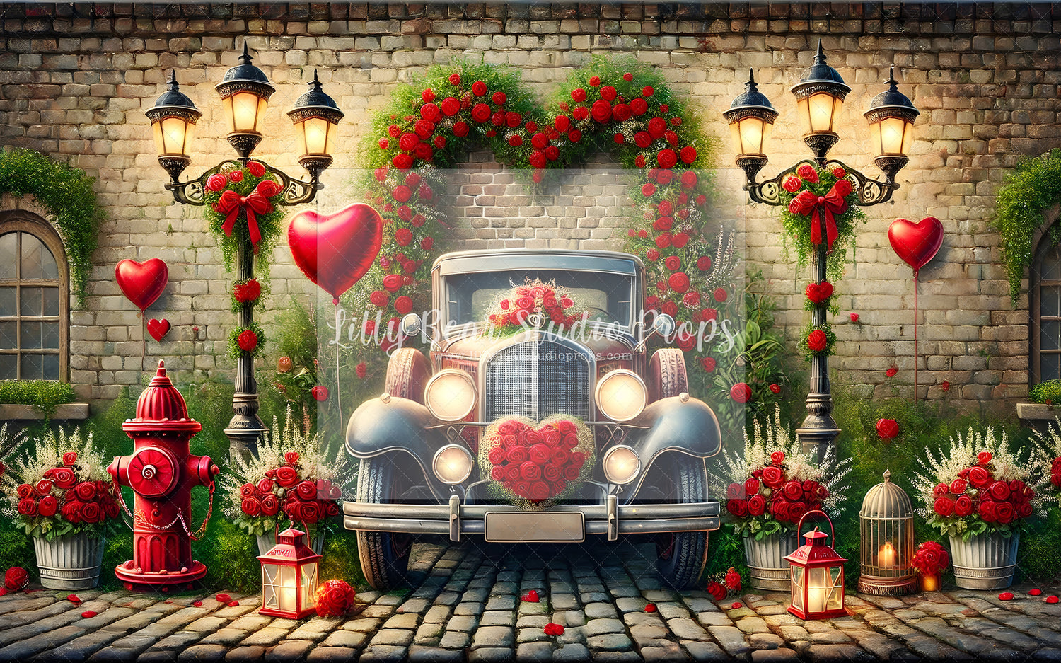 Valentine Antique Car