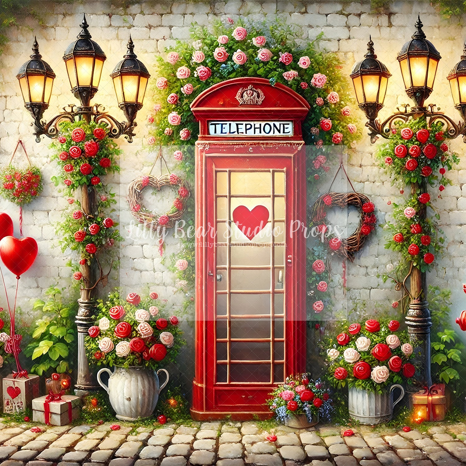 Valentine Red Photobooth