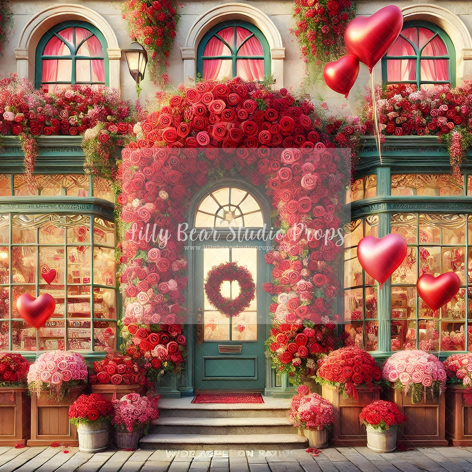 Valentine Shop Rose Arch