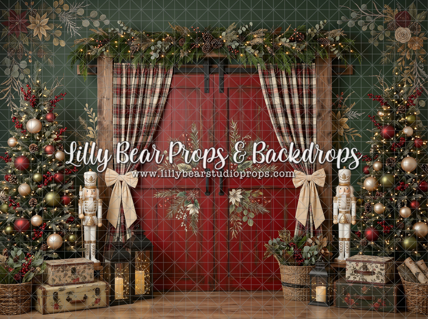 Velvet Noel Door