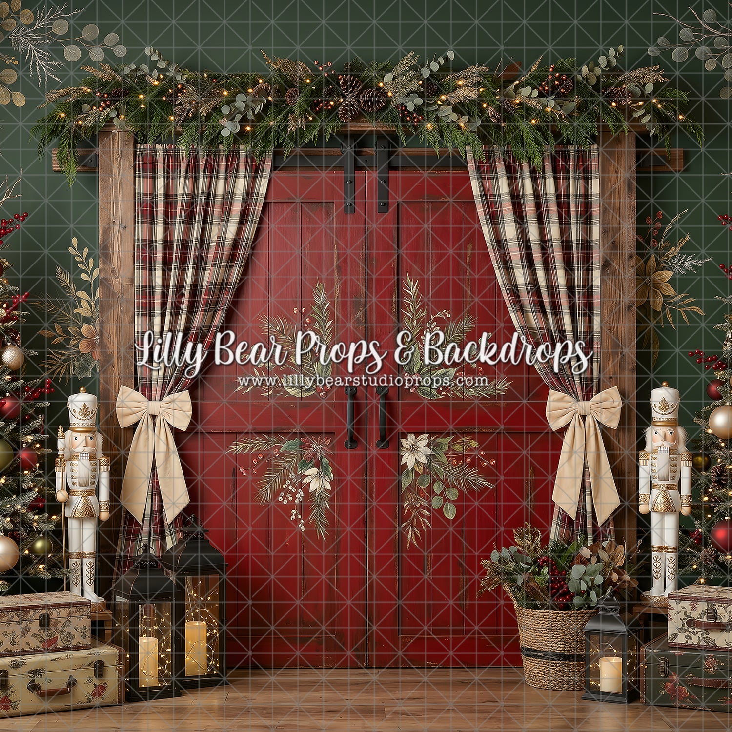 Velvet Noel Door