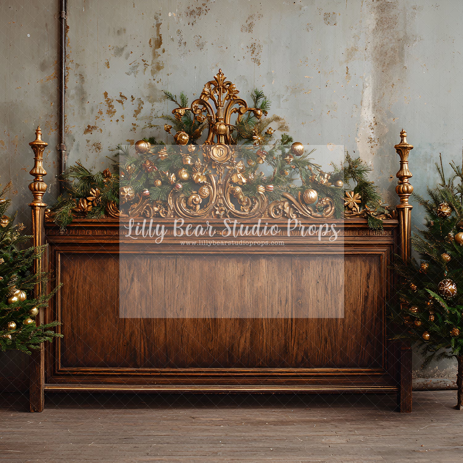 Vintage Holiday Mantel