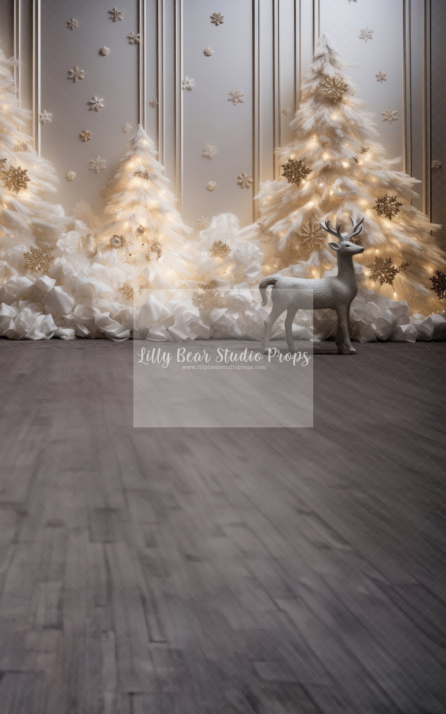 Warm Christmas Deer - Sweep Option