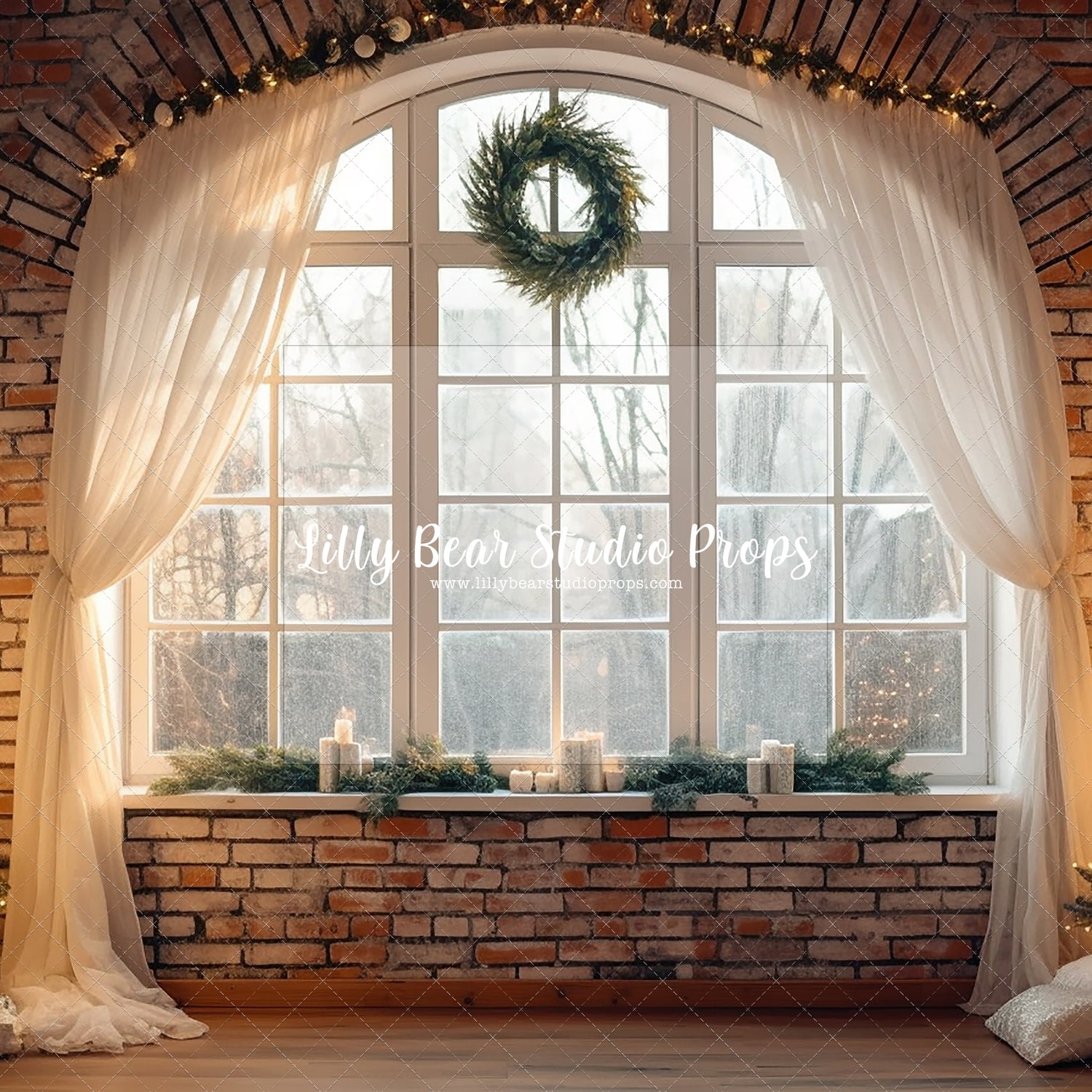 Warm Holiday Window