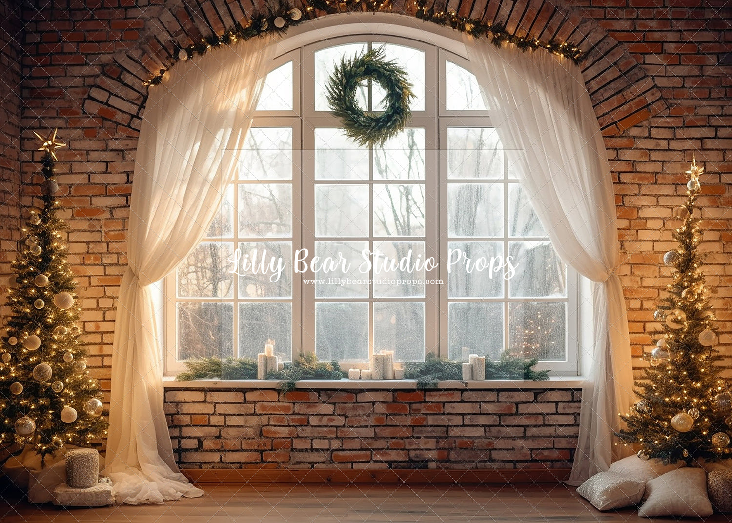 Warm Holiday Window