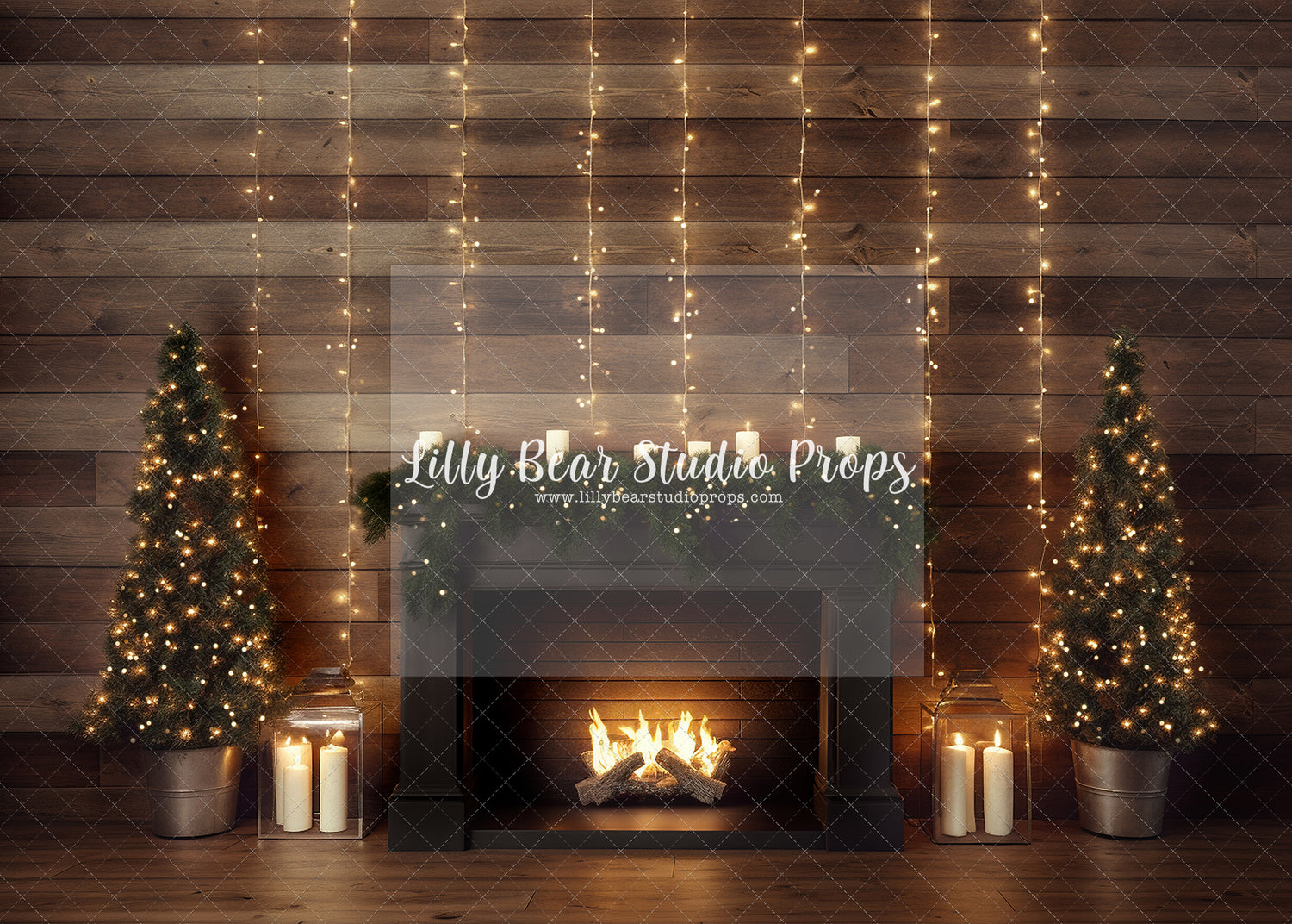 Warm Lights Fireplace