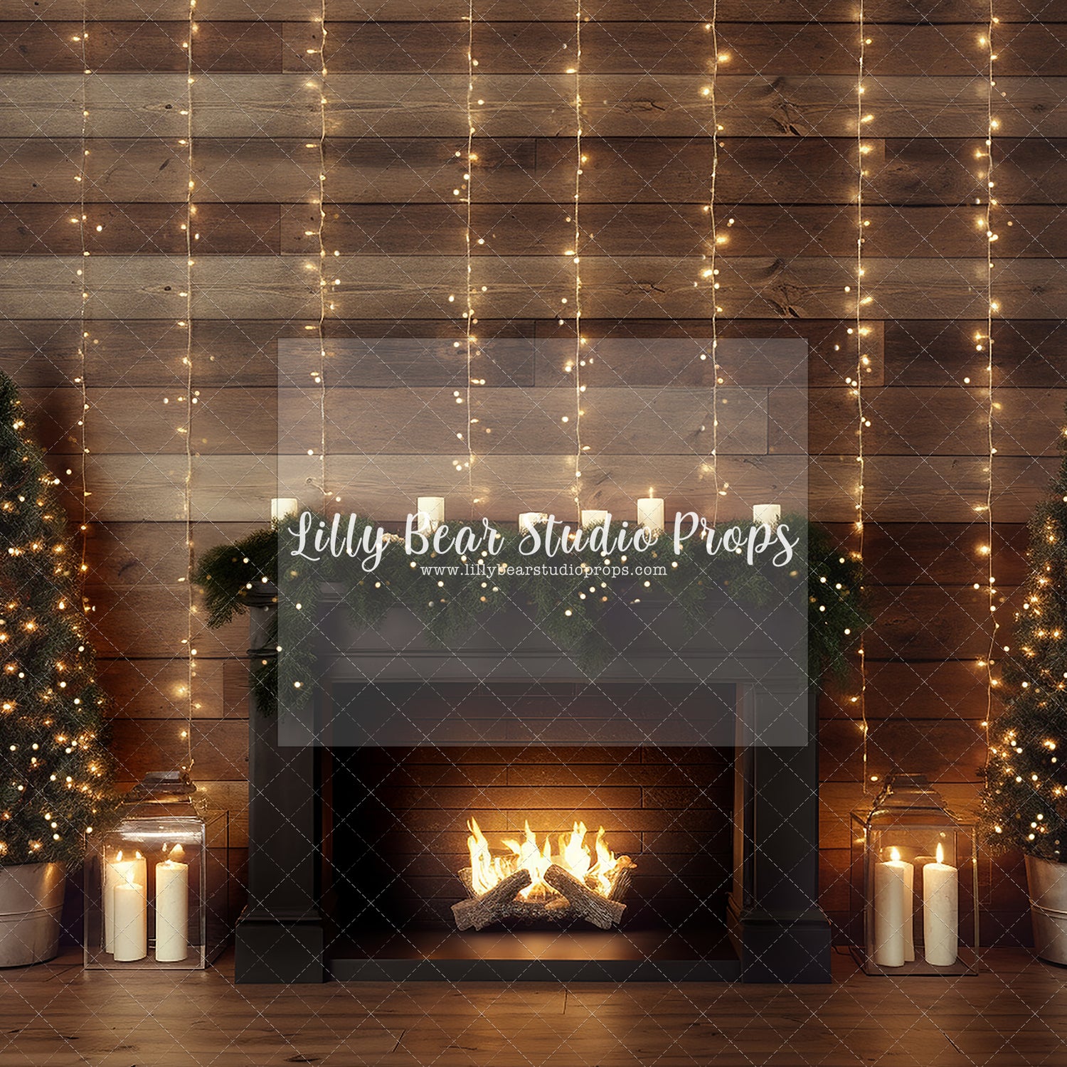Warm Lights Fireplace