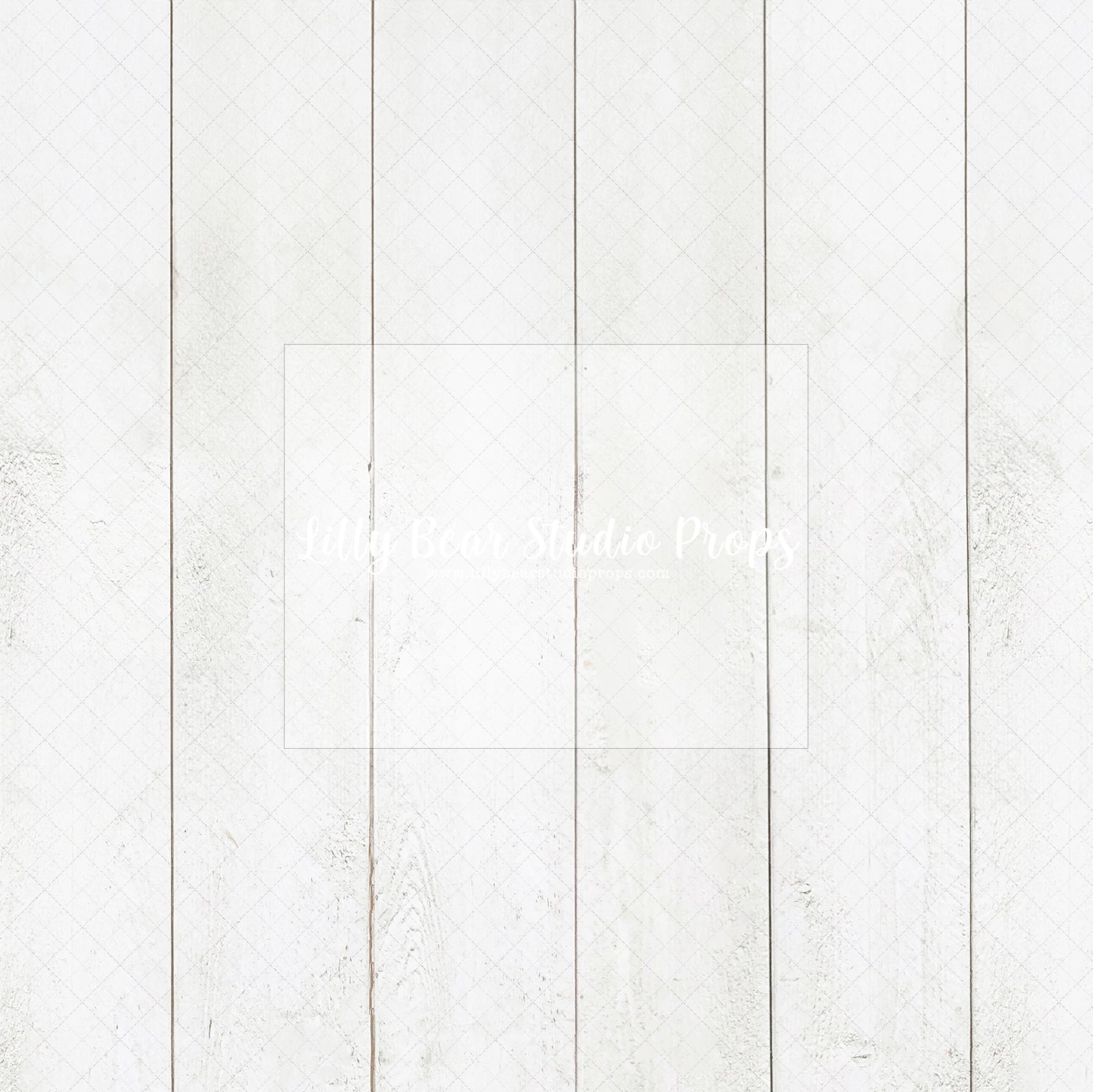 Weathered White Planks Floor