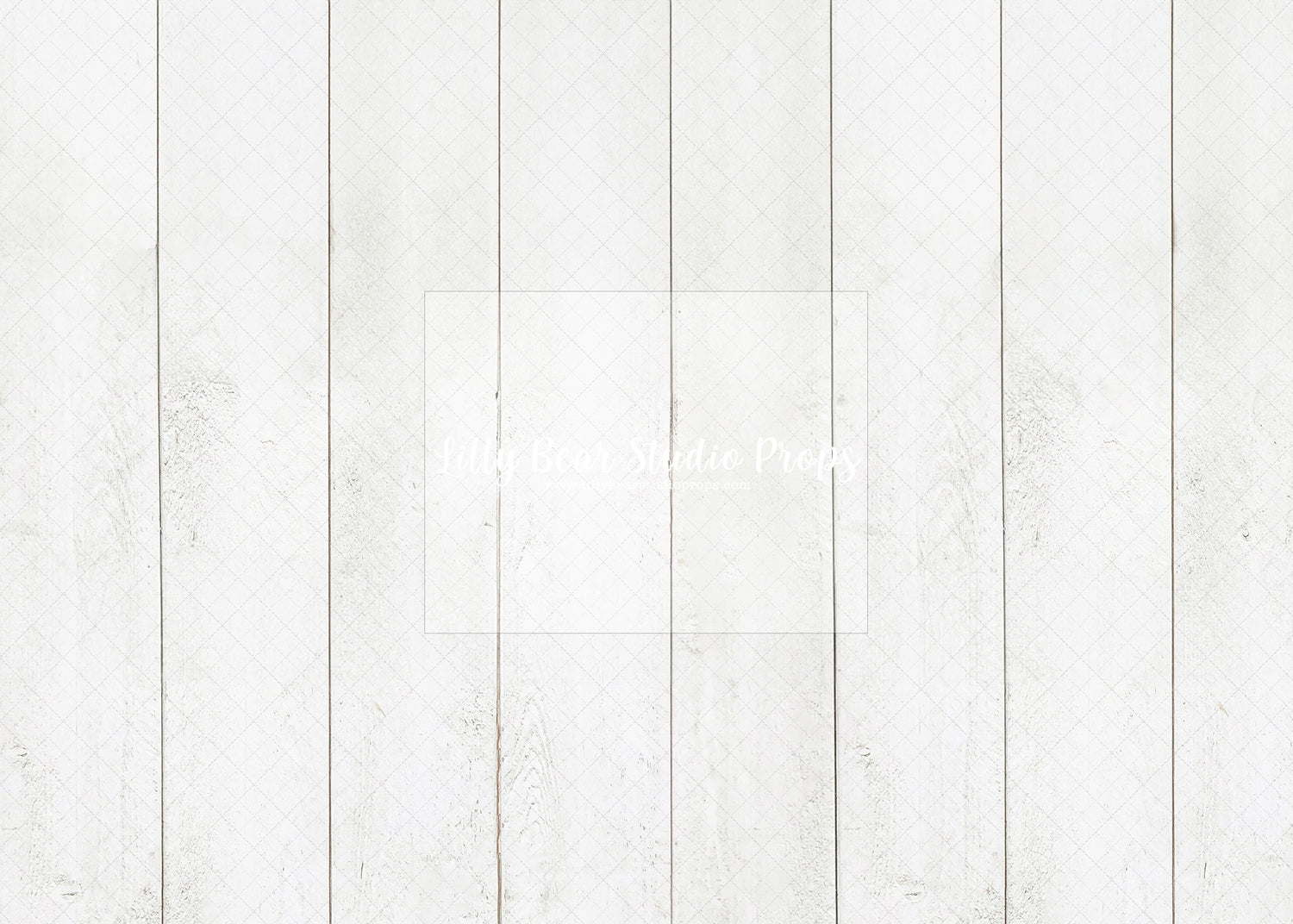 Weathered White Planks Floor