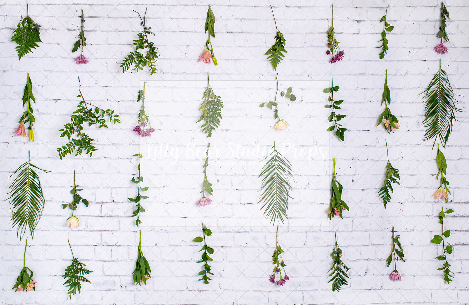 White Wall Hanging Blooms