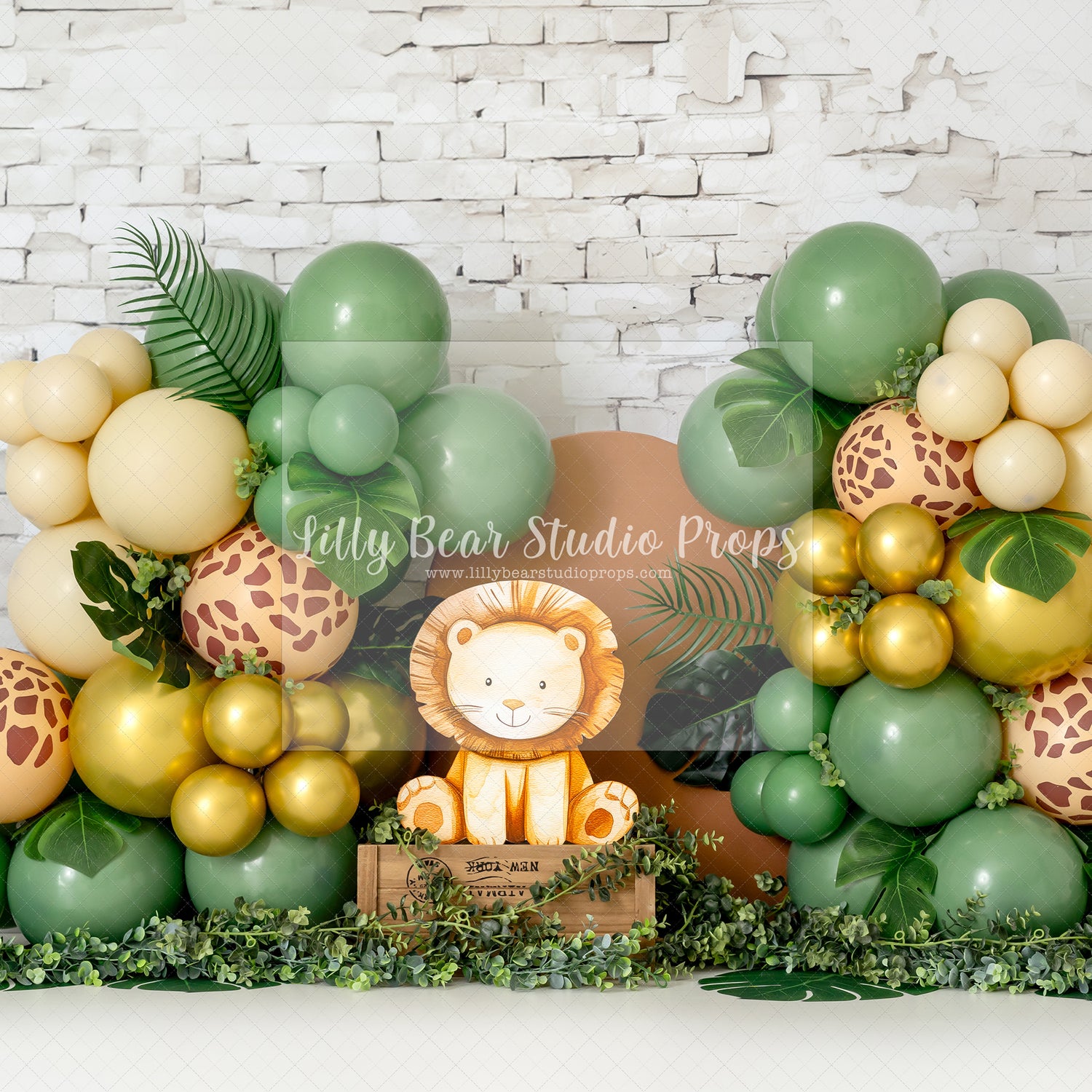 Wild One Lion Balloons