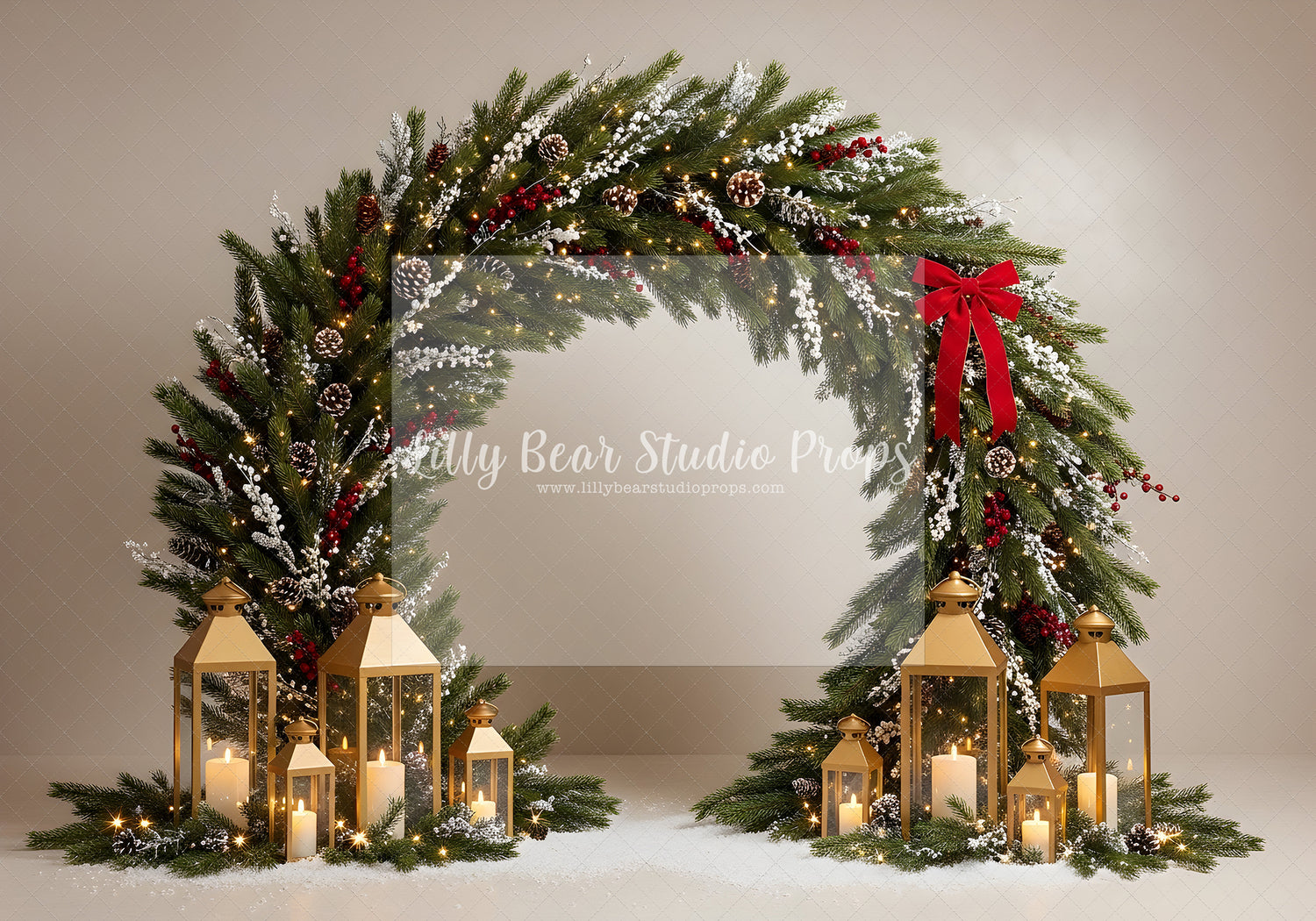 Winter Archway Glow