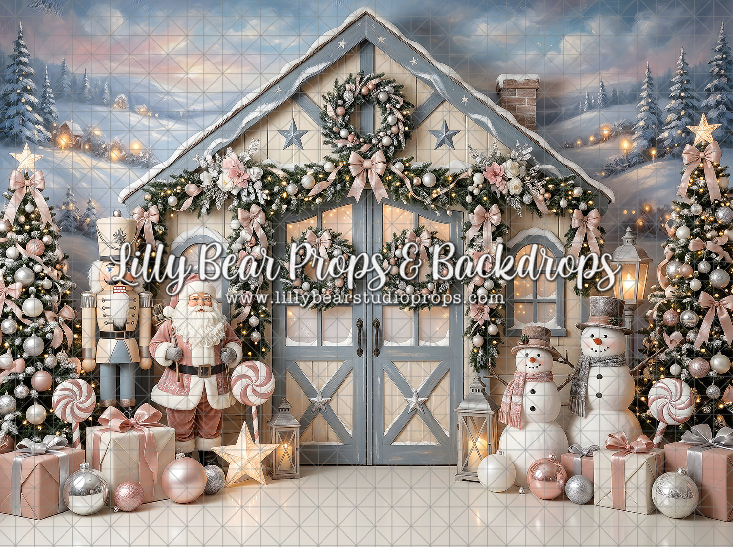 Winter Barn Christmas