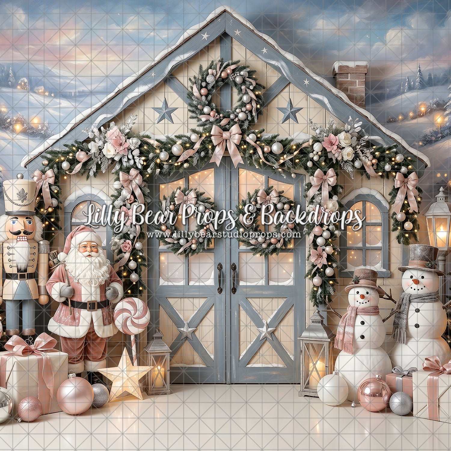 Winter Barn Christmas