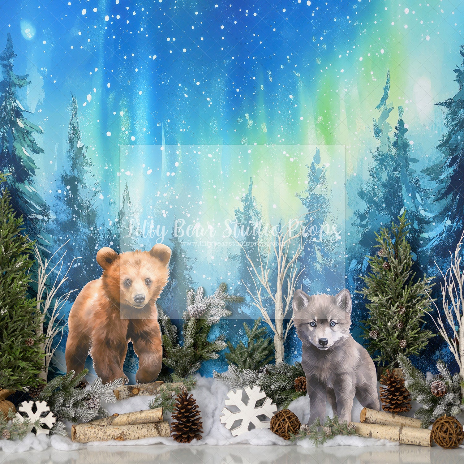 Winter Forest Cub Friends