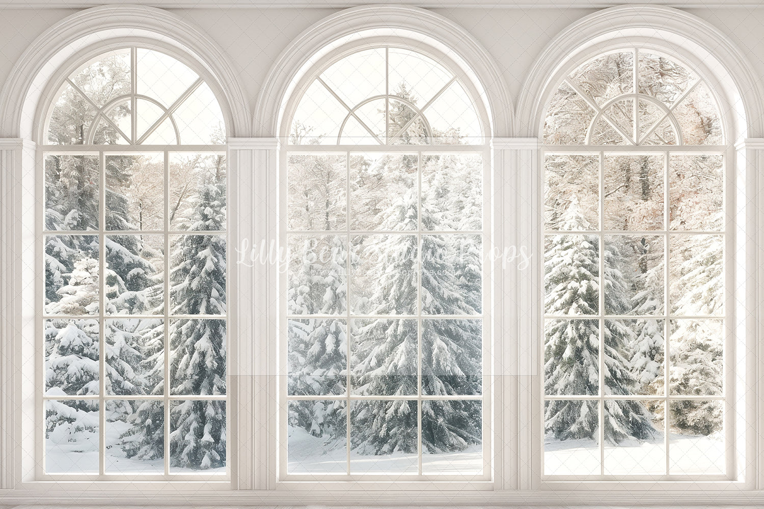 Winter Wonderland Christmas Window Arches