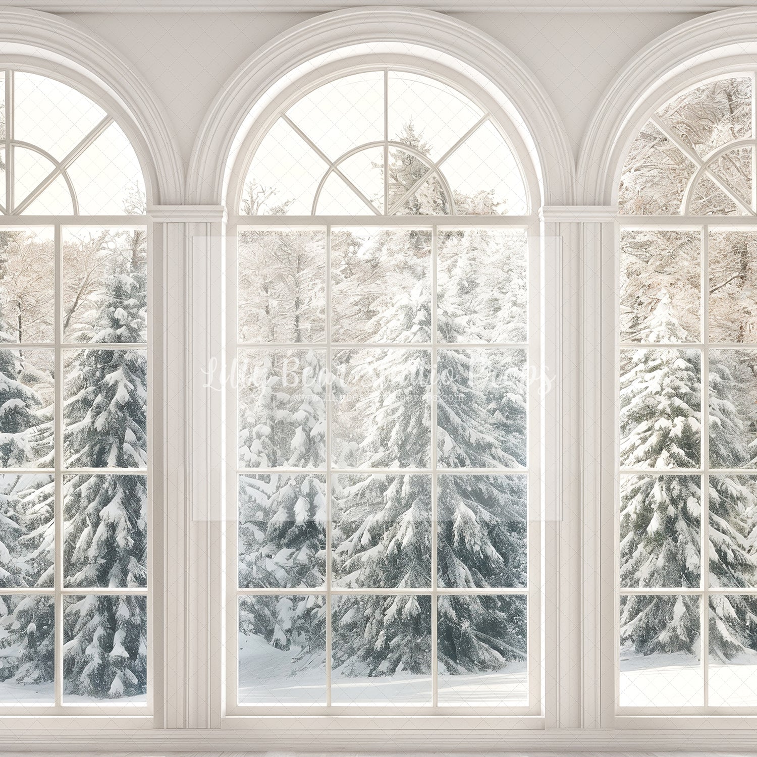 Winter Wonderland Christmas Window Arches