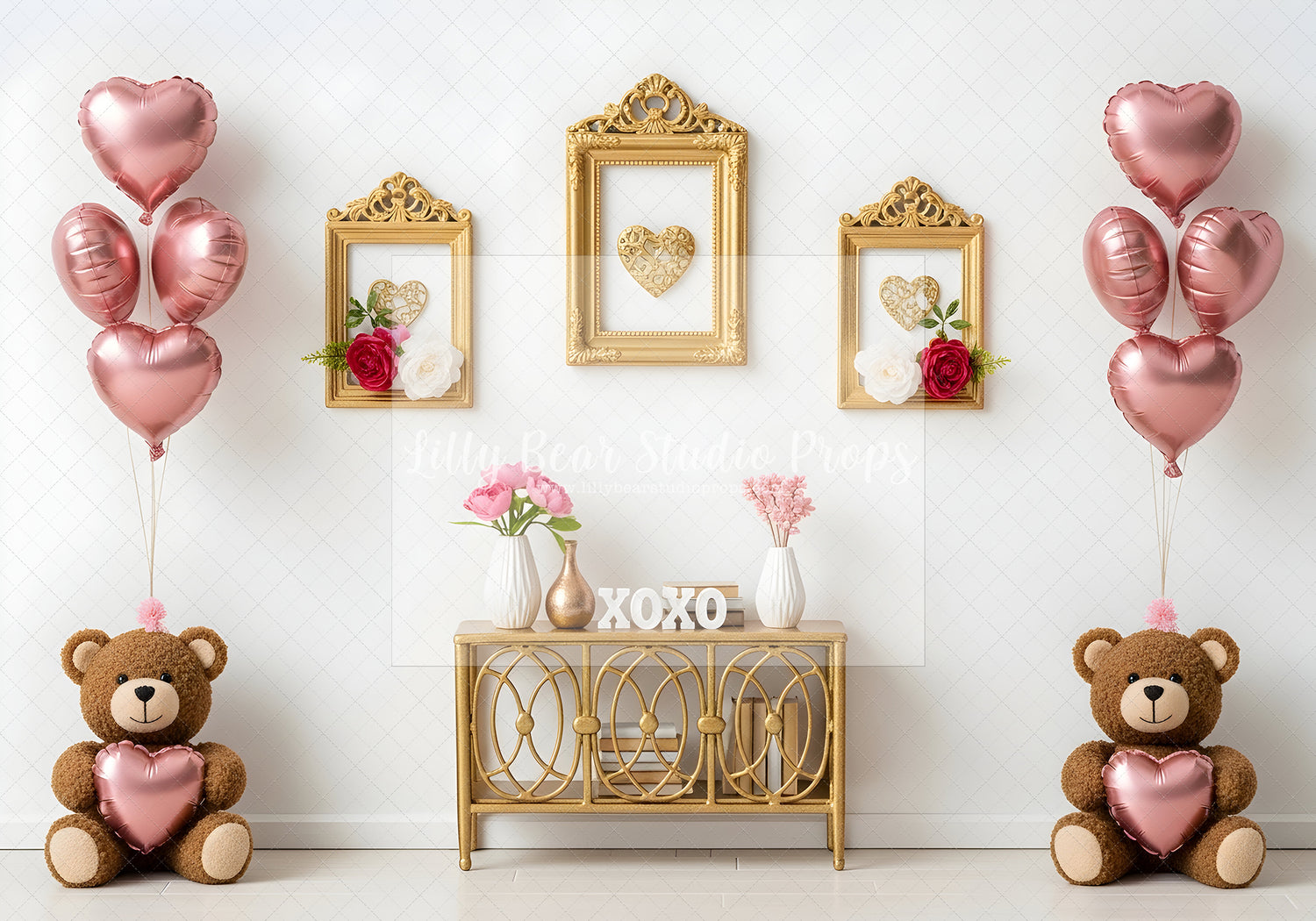 XOXO Teddy Bear Hallway