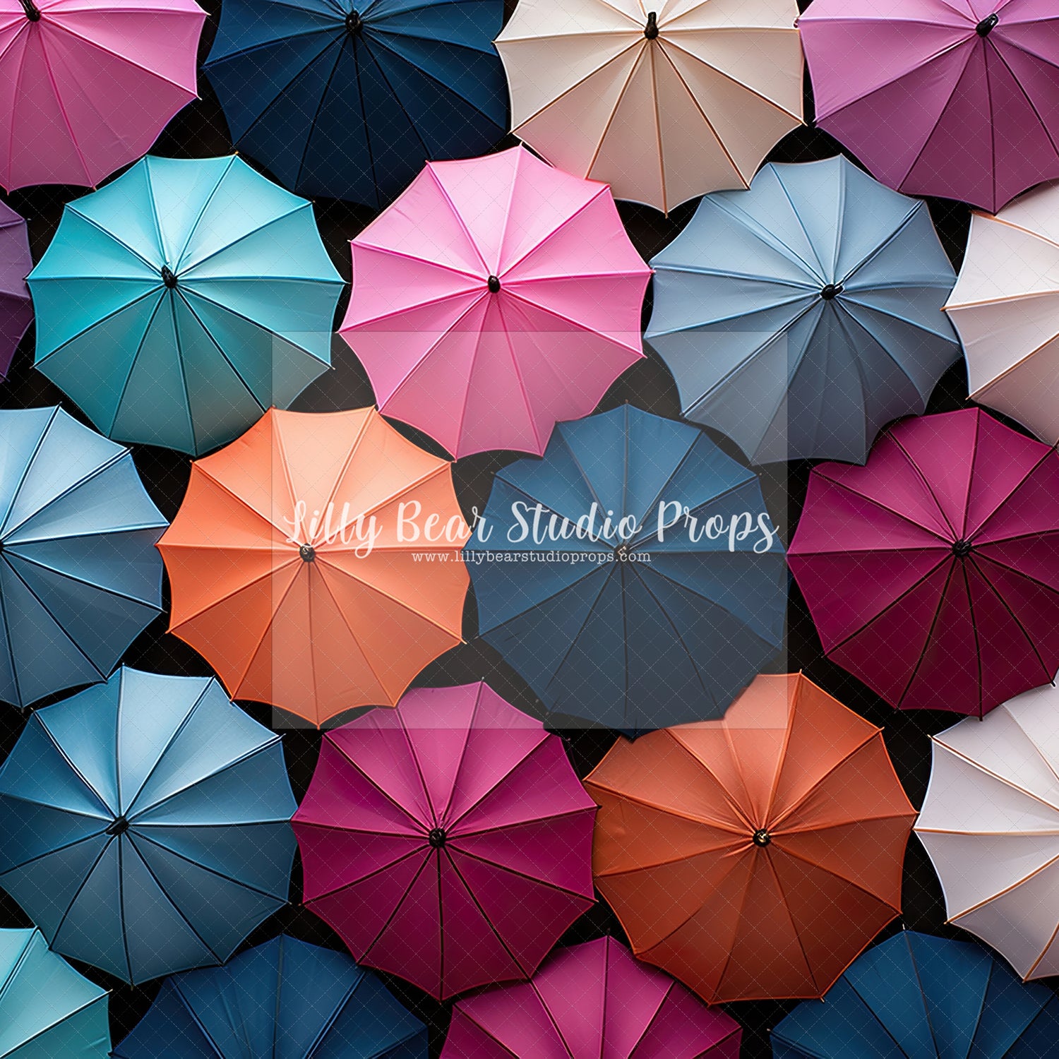 Muted Umbrellas