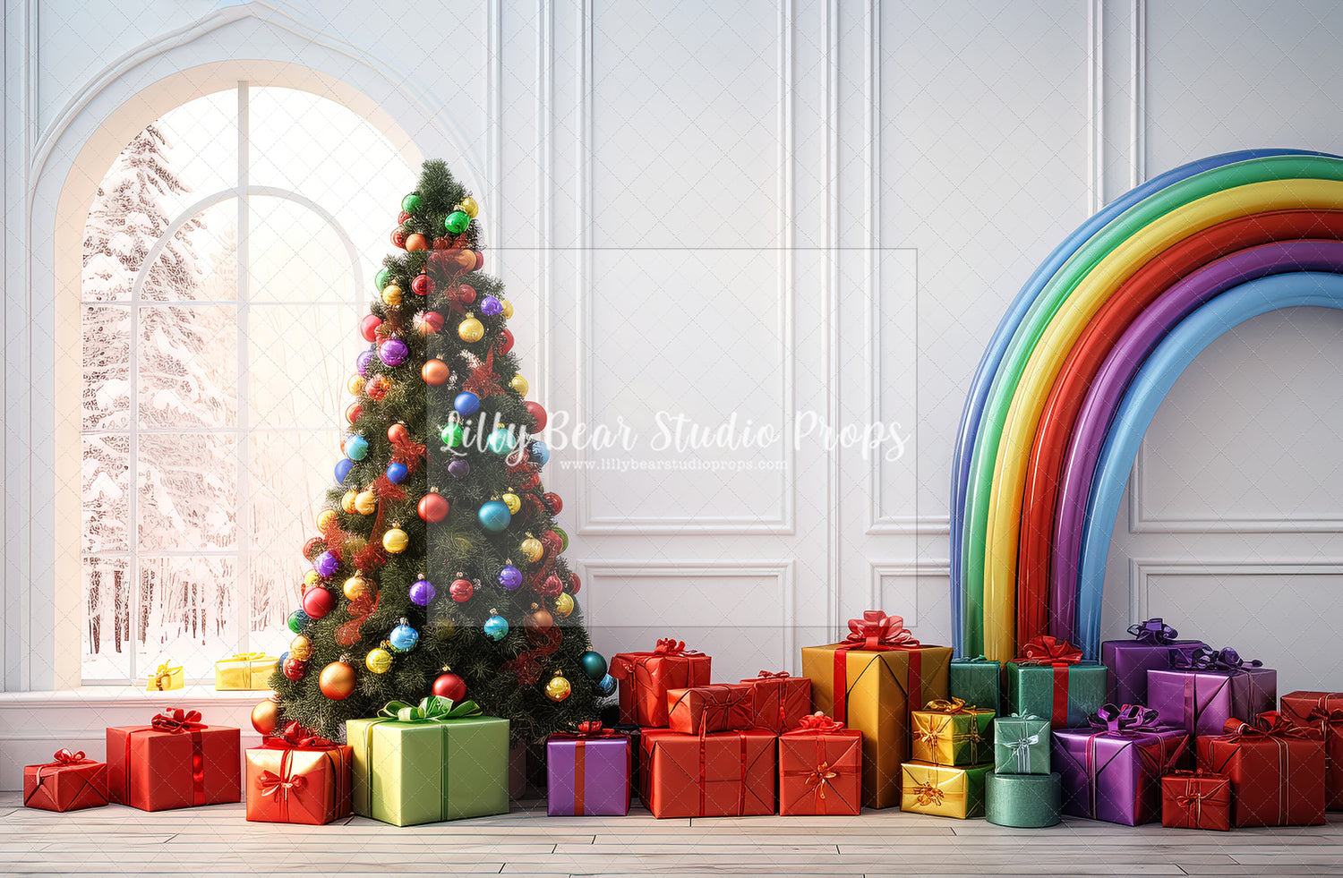 Rainbow Holiday Cheer
