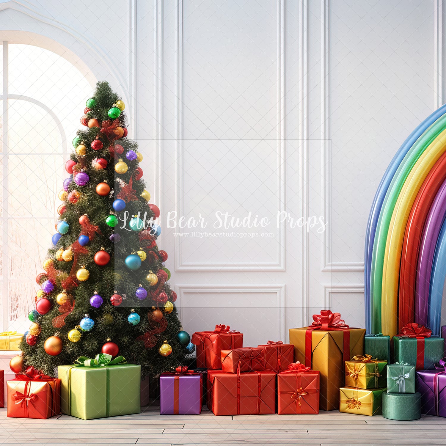 Rainbow Holiday Cheer
