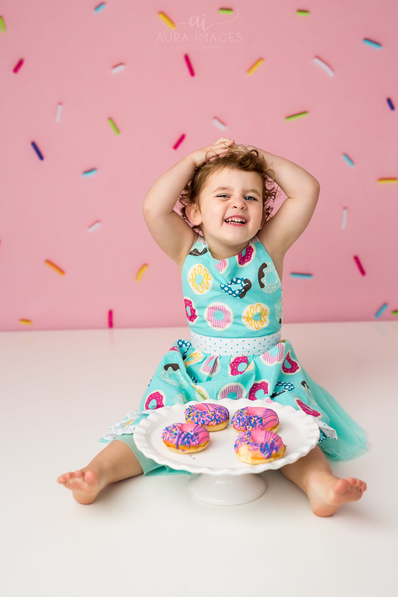 Sprinkles Please by Lilly Bear Studio Props sold by Lilly Bear Studio Props, colour - FABRICS - girl - ice cream - pink