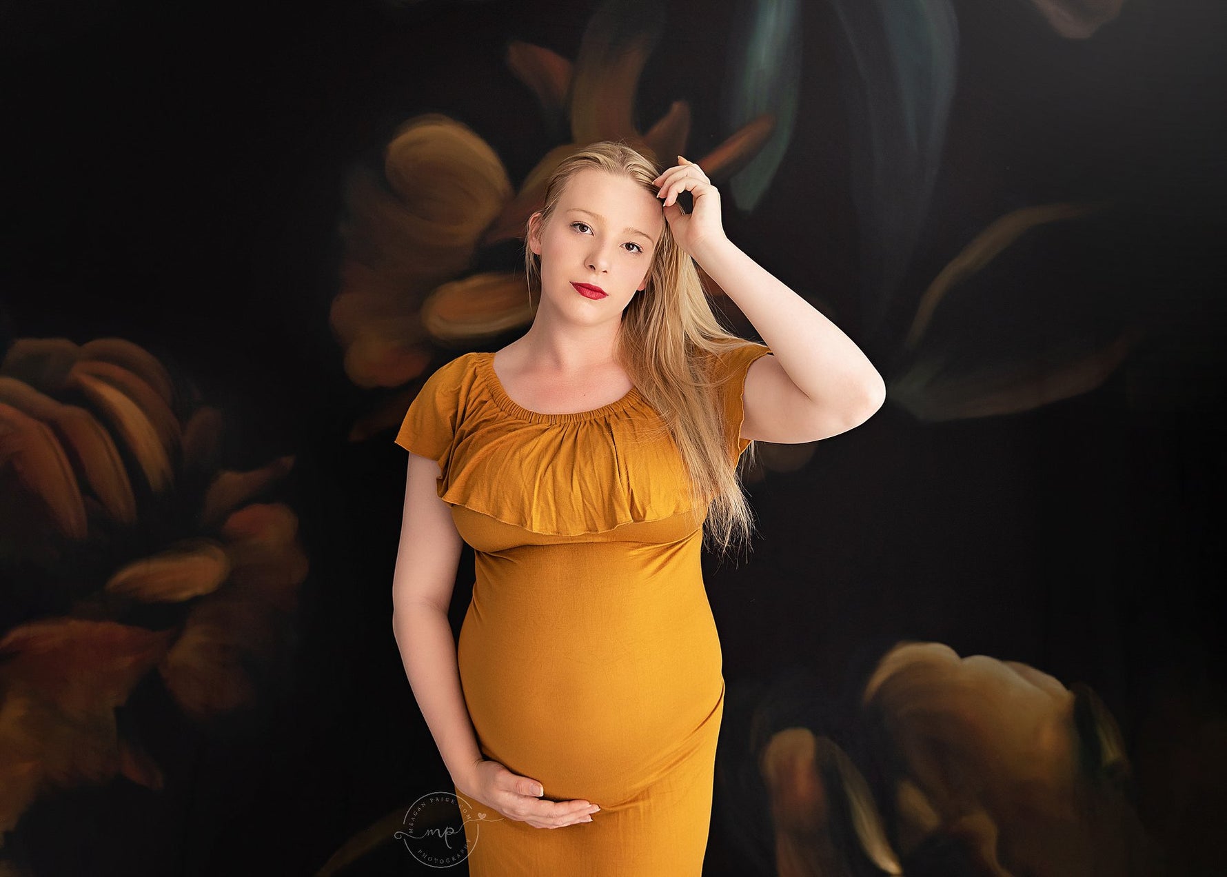 Tabitha by Jessica Ruth Photography sold by Lilly Bear Studio Props, fine art - floral - girls - hand painted