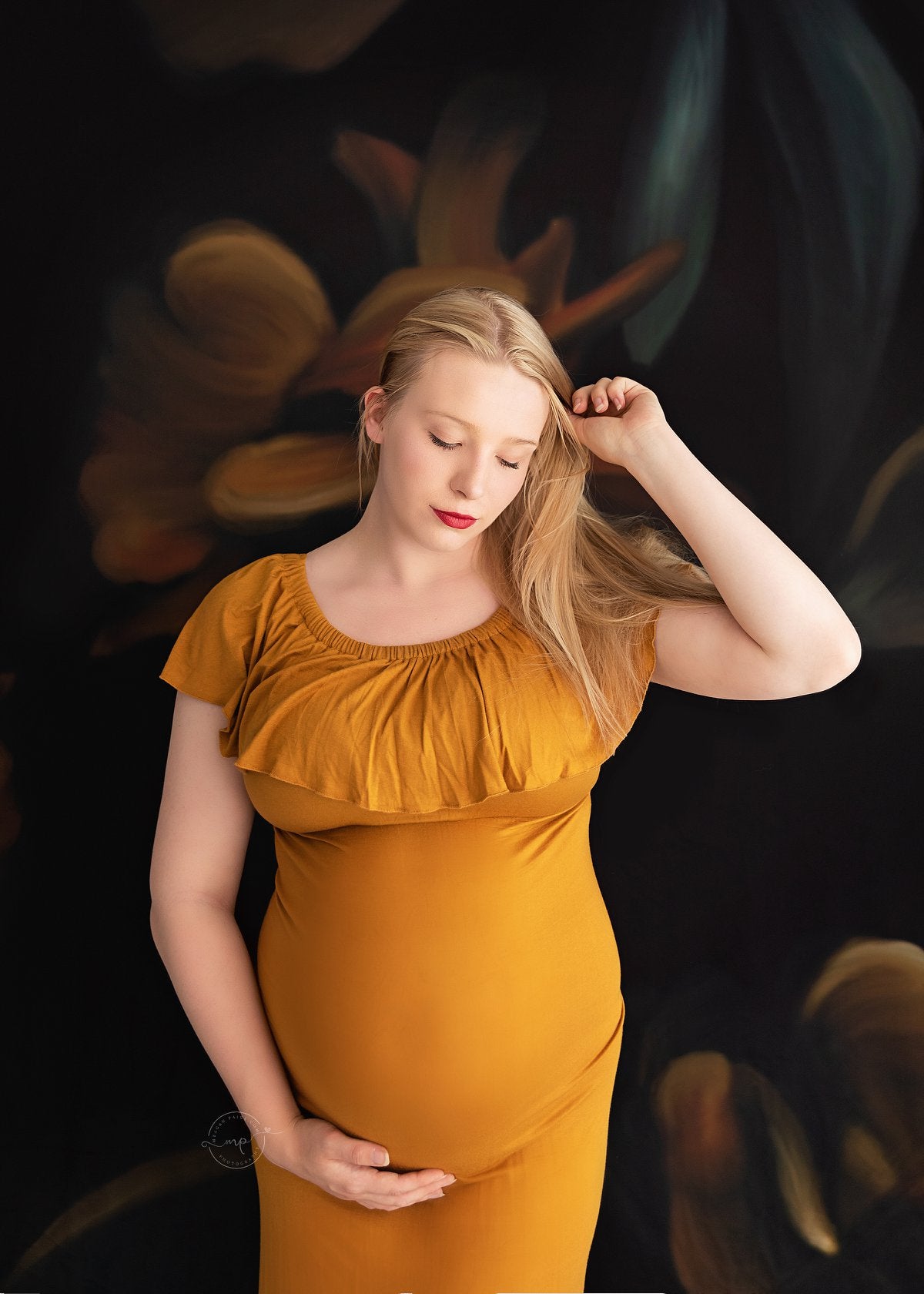 Tabitha by Jessica Ruth Photography sold by Lilly Bear Studio Props, fine art - floral - girls - hand painted