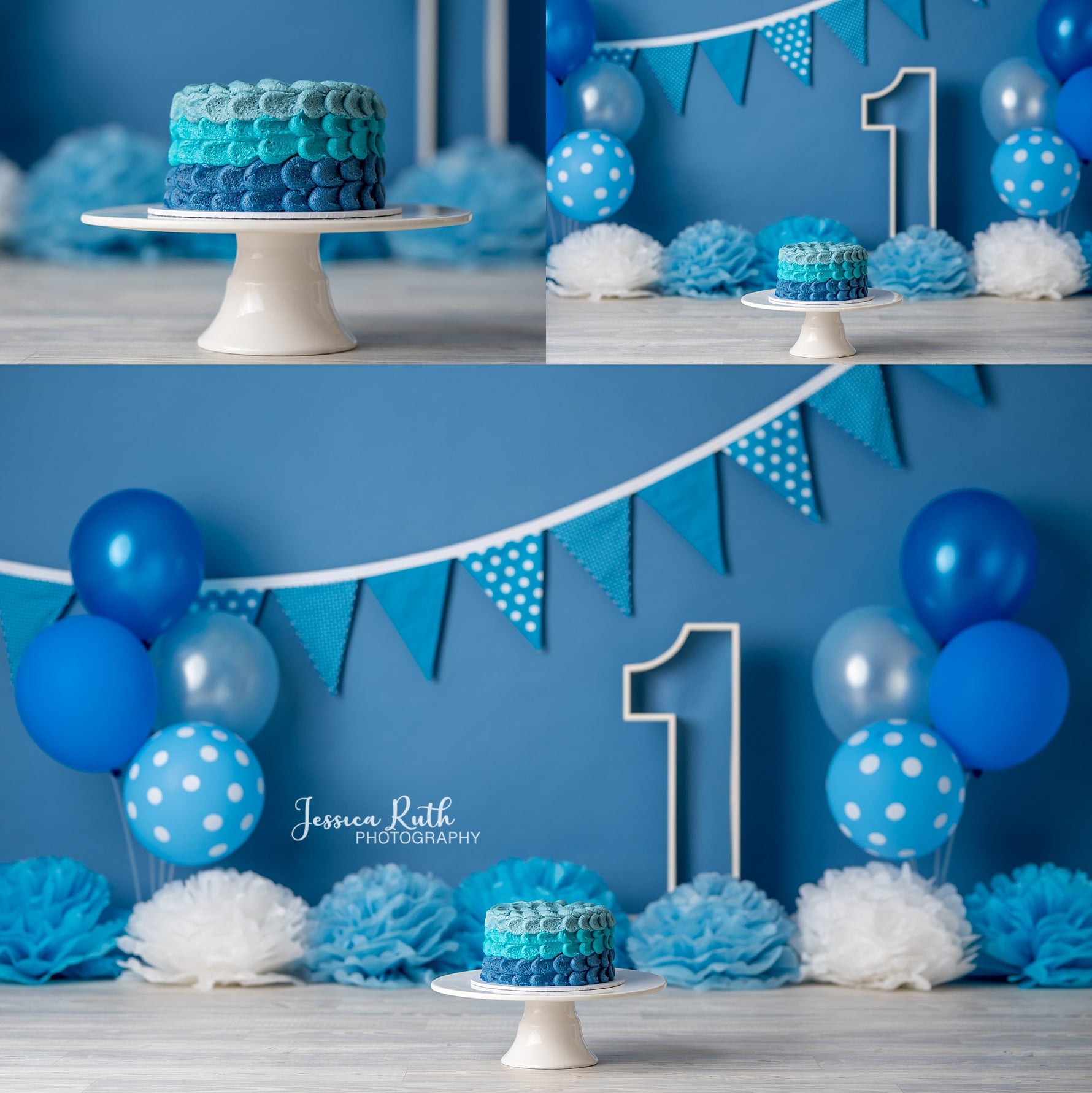 Shades of Blue Birthday by Jessica Ruth Photography sold by Lilly Bear Studio Props, balloon - balloons - birthday - bl