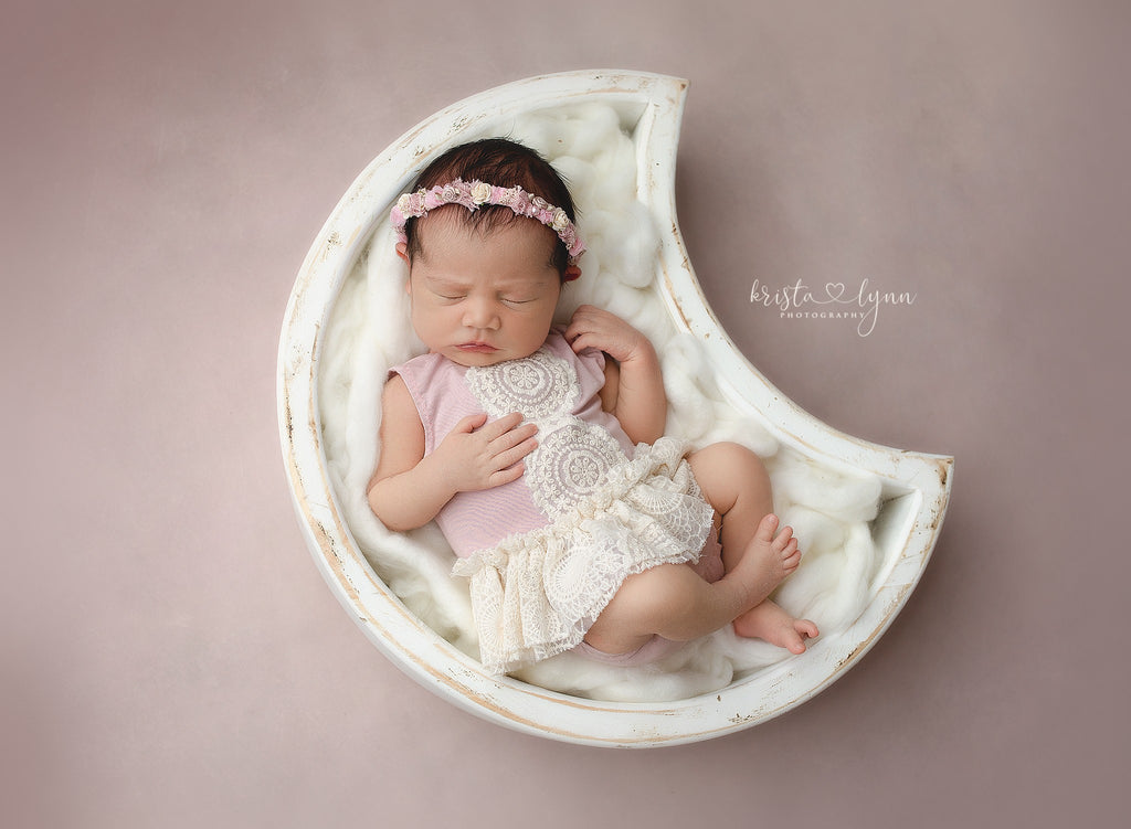 Moon Prop (RTS) by Lilly Bear Studio Props sold by Lilly Bear Studio Props, baby chair prop - baby stool prop - Canadia