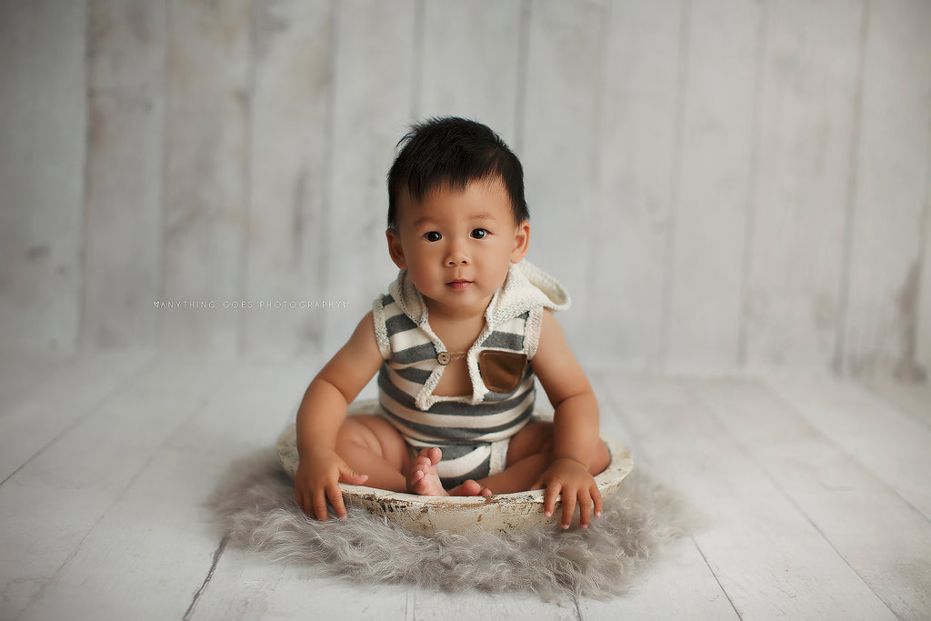 Grey Sheepskin - Lilly Bear Studio Props, fur, gender neutral, grey, layers, neutral, newborn, props, Rabbit Fur, sheepskin, silver, stuffer