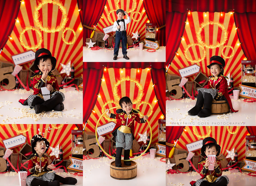 Retro Circus by Lilly Bear Studio Props sold by Lilly Bear Studio Props, circus - retro - ringmaster - vintage