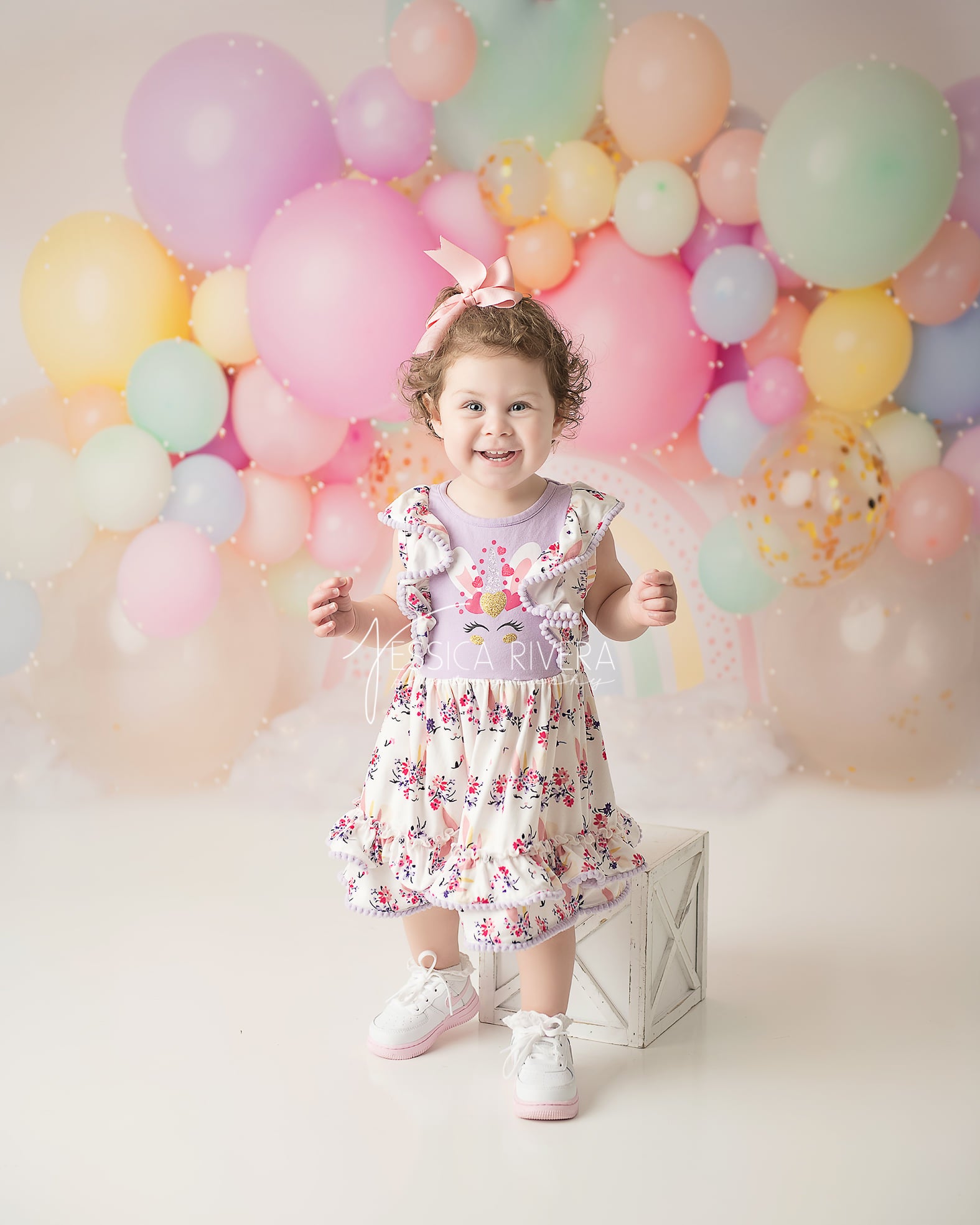 Pastel Shimmer Rainbow Balloon Garland - Lilly Bear Studio Props, balloon, balloon arch, balloon rainbow, boho pastel rainbow, cloud, cloud rainbow, clouds, colourful rainbow, colours of the rainbow, pastel, pastel balloon garland, pastel balloon wall, pastel balloons, pastel blue, pastel rainbow, purple pastel balloons, rainbow cloud, raining rainbow