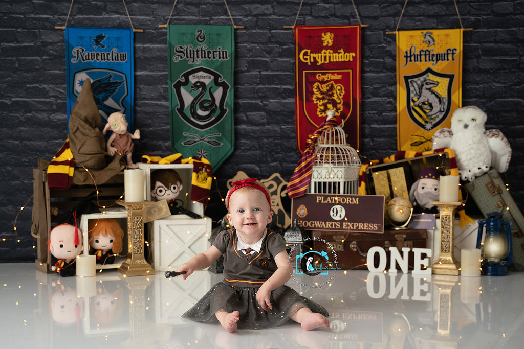 Hogwarts and Potter - Lilly Bear Studio Props, gryffindor, harry potter, hogwarts, hufflepuff, magic wizard, ravenclaw, slytherin, wizard library, wizard school, wizard's spells, wizardry