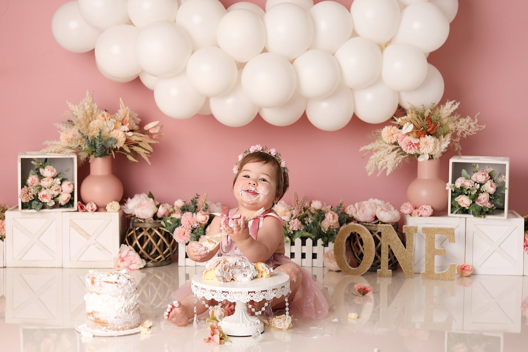 Pink Boho Bliss - Lilly Bear Studio Props, baby jungle, boho, boho balloon garland, boho balloons, boho floral, boho garden, boho garland, boho greenery, boho pink, boho prop, boho spring, daisy, daisy floral, daisy flowers, daisy garden, daisy garland, floral garden, flower vines, garden, little rabbit, peter rabbit, peter rabbit garden, rabbit, spring boho, vegetable garden