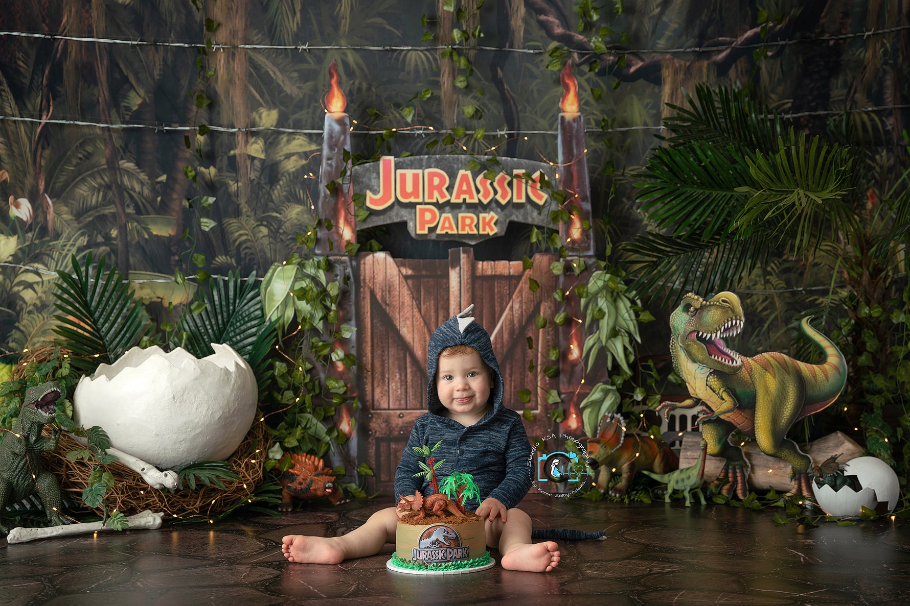 Jurassic Adventure - Lilly Bear Studio Props, balloon and leaves, balloon garland, dino, dino balloons, dino eggs, dino forest, dino one, Dino-roars, dinosaur, dinosaurs, into the jungle, jungle, jungle dino, jungle one, jurassic, Jurassic park, little dino, welcome to the jungle, wild dino, wild jungle, wild one