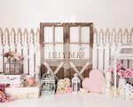 Vintage Garden by Meagan Paige Photography sold by Lilly Bear Studio Props, FABRICS - floral - garden - girl - spring