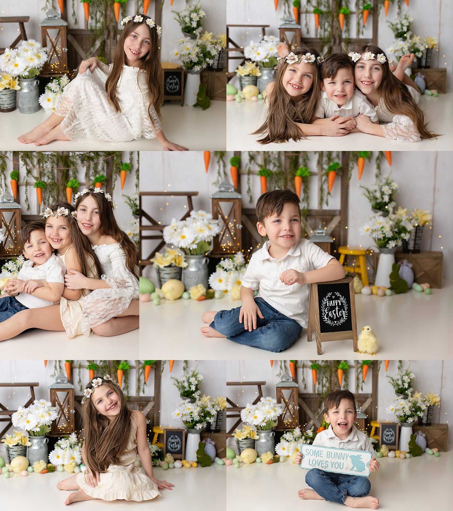 Hippity Hop by Anything Goes Photography sold by Lilly Bear Studio Props, boy - bunny - carrot - easter - FABRICS - gir