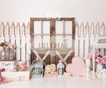 Vintage Garden by Meagan Paige Photography sold by Lilly Bear Studio Props, FABRICS - floral - garden - girl - spring